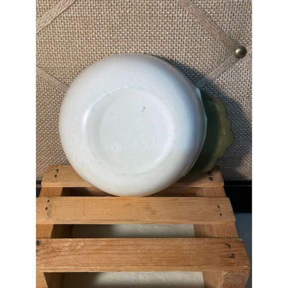 Vintage Pair of Individual Open Soup Bowls Servers Provincial Fruit Green by MET - Picture 5 of 5